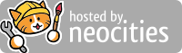 Hosted by Neocities, Cat Logo